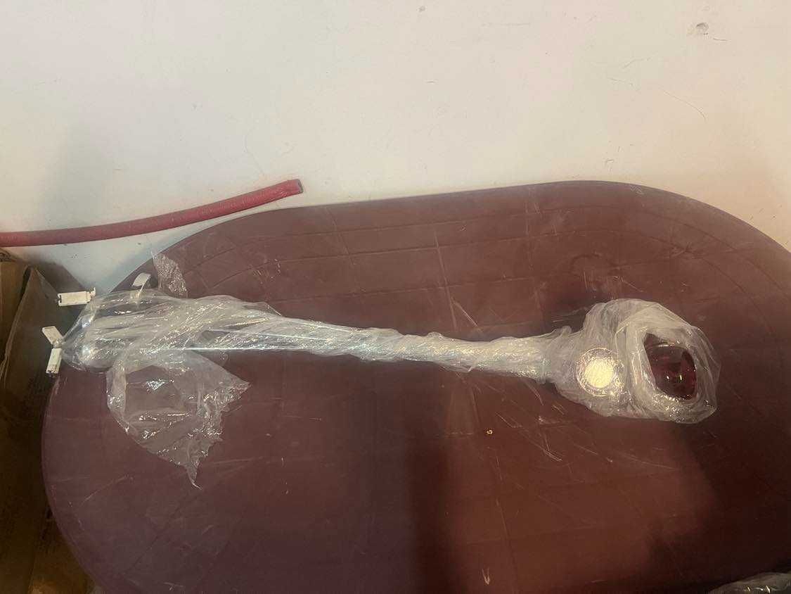 LAMPA wisząca włoska BELUGA firmy FABBIAN czerwona