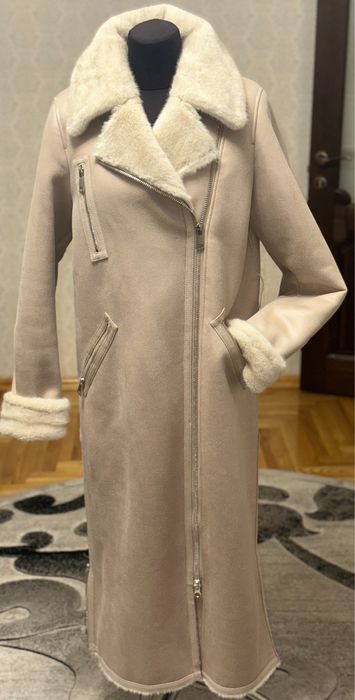 Дублянка косуха з еко норки. Розмір 44-46. В двох кольорах.