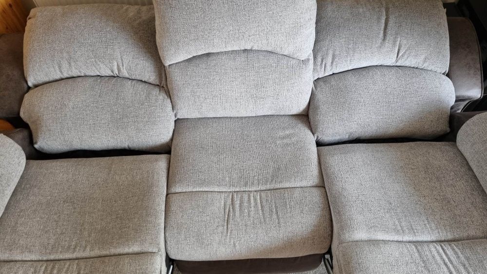 Sofa kanapa z funkcją Relax szara