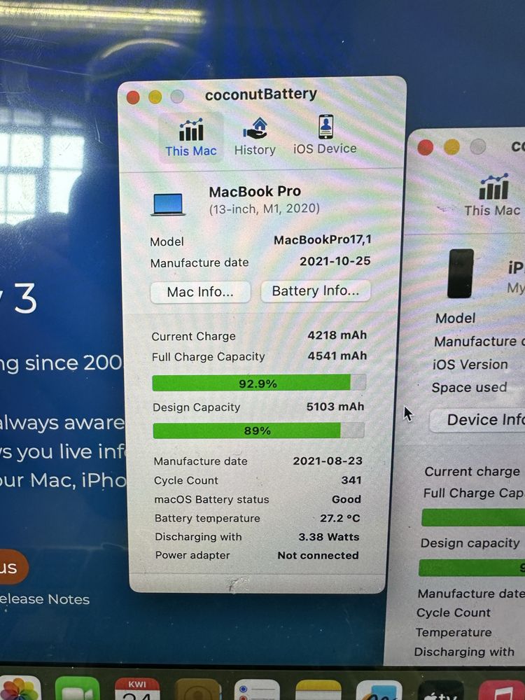 Macbook Pro M1 8/512 super stan