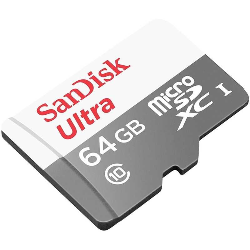 SanDisk  Karta pamięci 64 GB  UHS-I 100MB/s z adapterem KUP Z OLX!