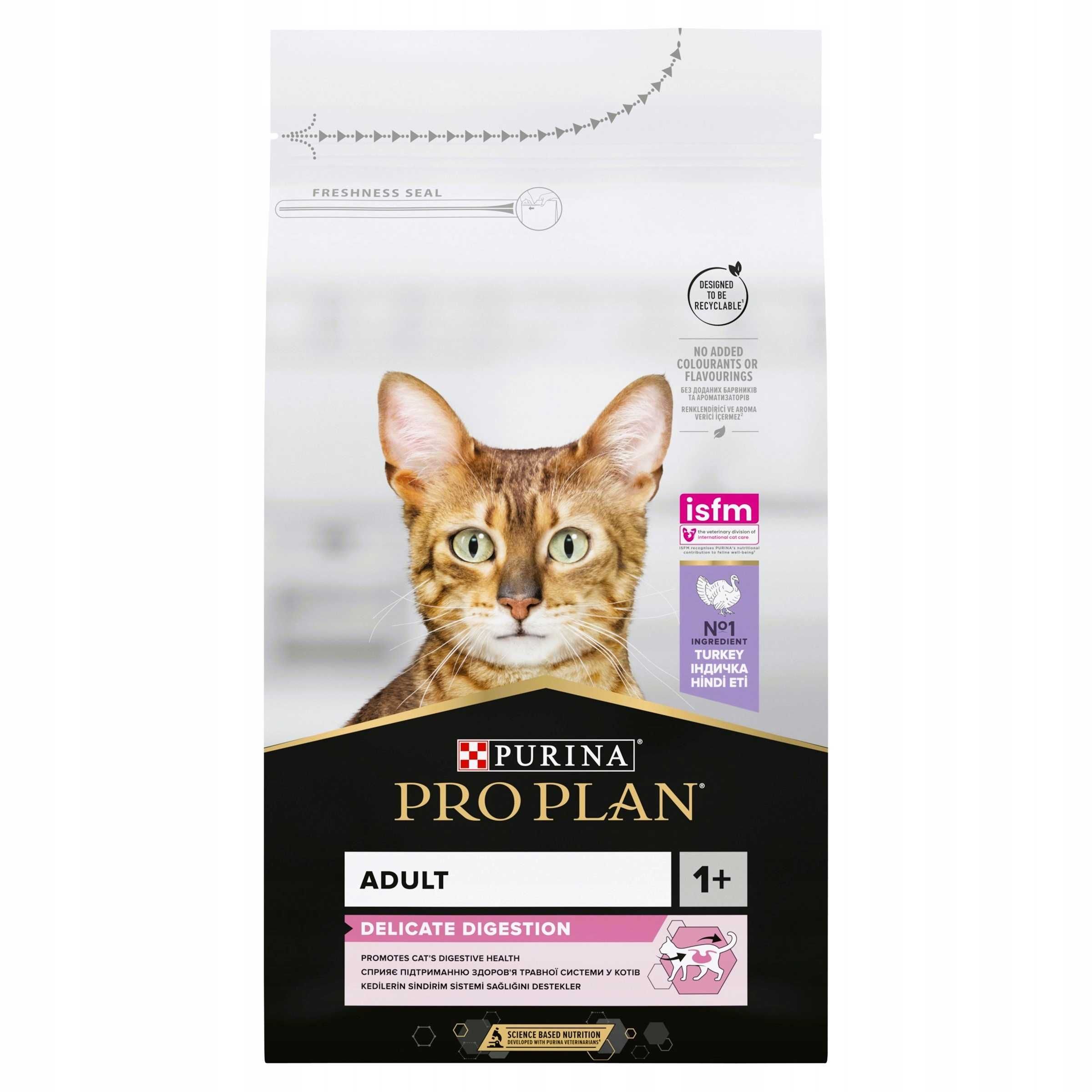 Sucha karma dla kota ProPlan Delicate Digestion Indyk 1,5kg