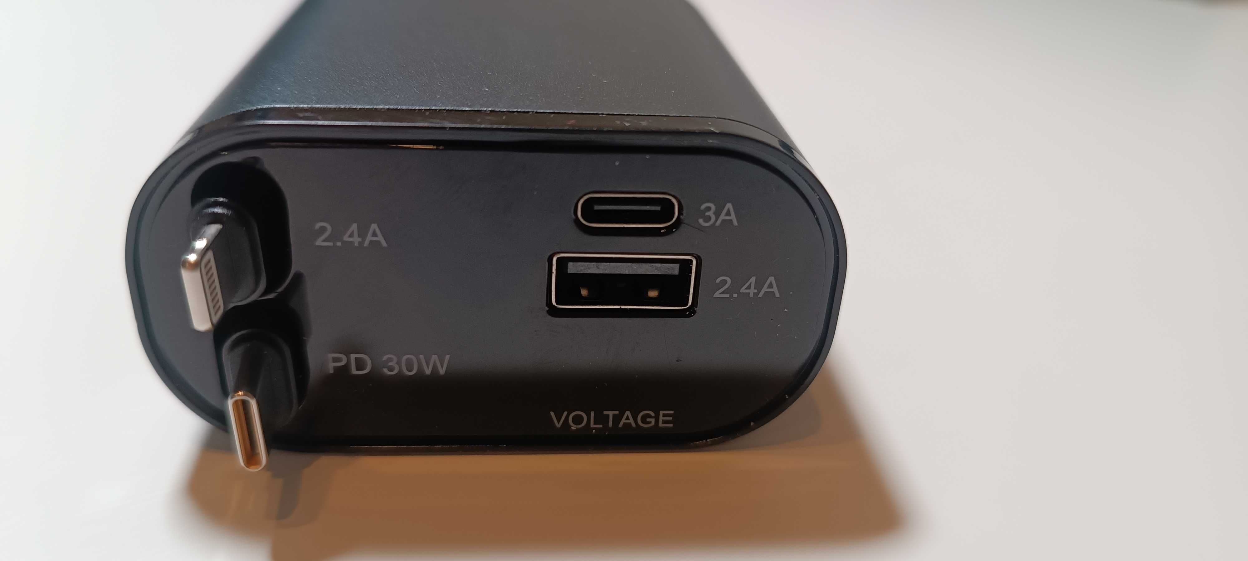 Ładowarka samochodowa do telefonu 4in1 Usb C, iphone 66W
