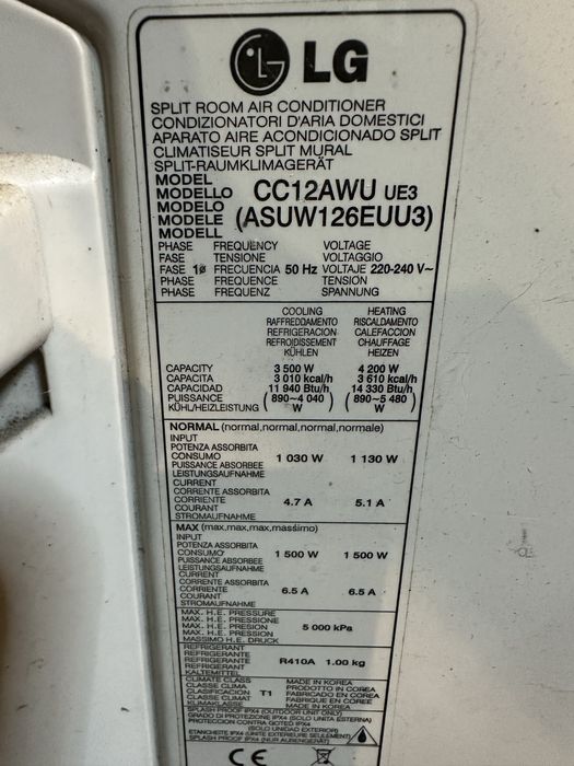 Klimatyzator LG inwerter