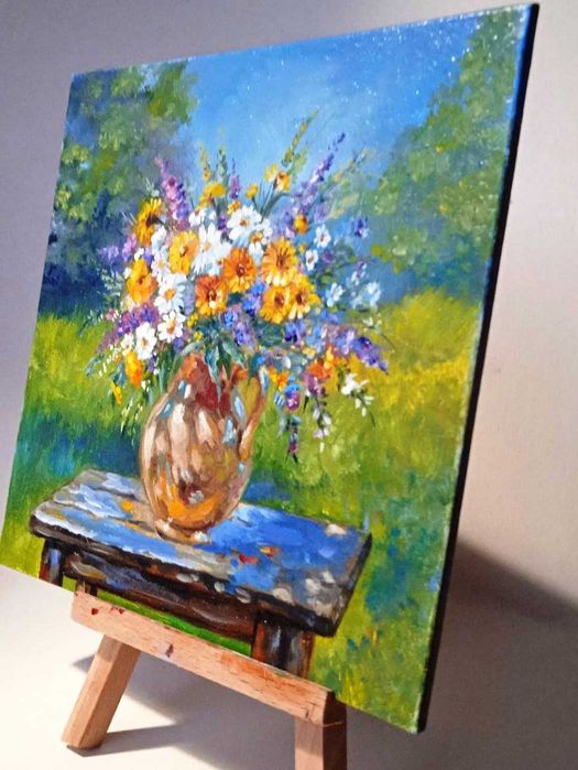 Миниатюра "Полевые цветы"