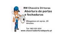 Abertura de portas Lisboa e regiões, chaveiro, mudança de fechaduras
