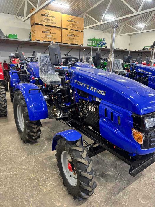 Минитрактор Форте 201 +плуг 2 корп. +фреза, трактор с доставкой