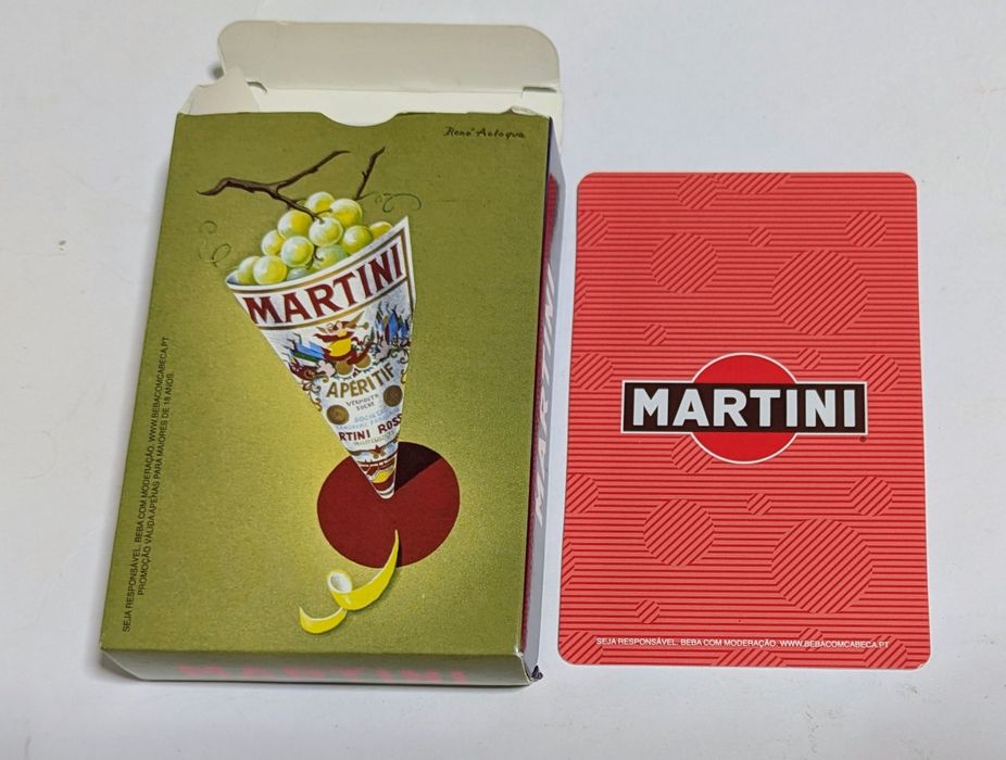 Martini Vermouth- Jogo de cartas