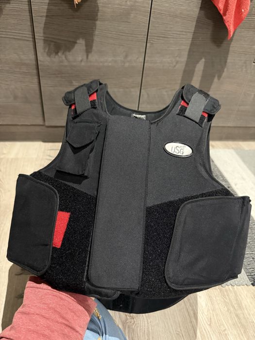 USG Kamizelka ochronna do jazdy konnej dla dziecka L level 3