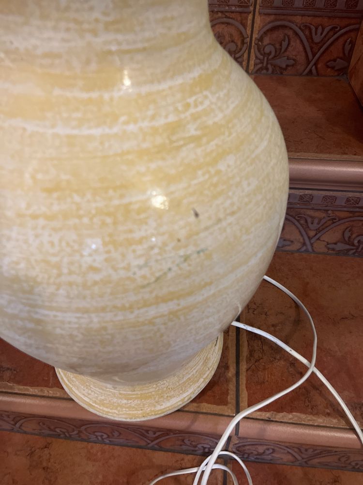 Cudna lampa ceramiczna