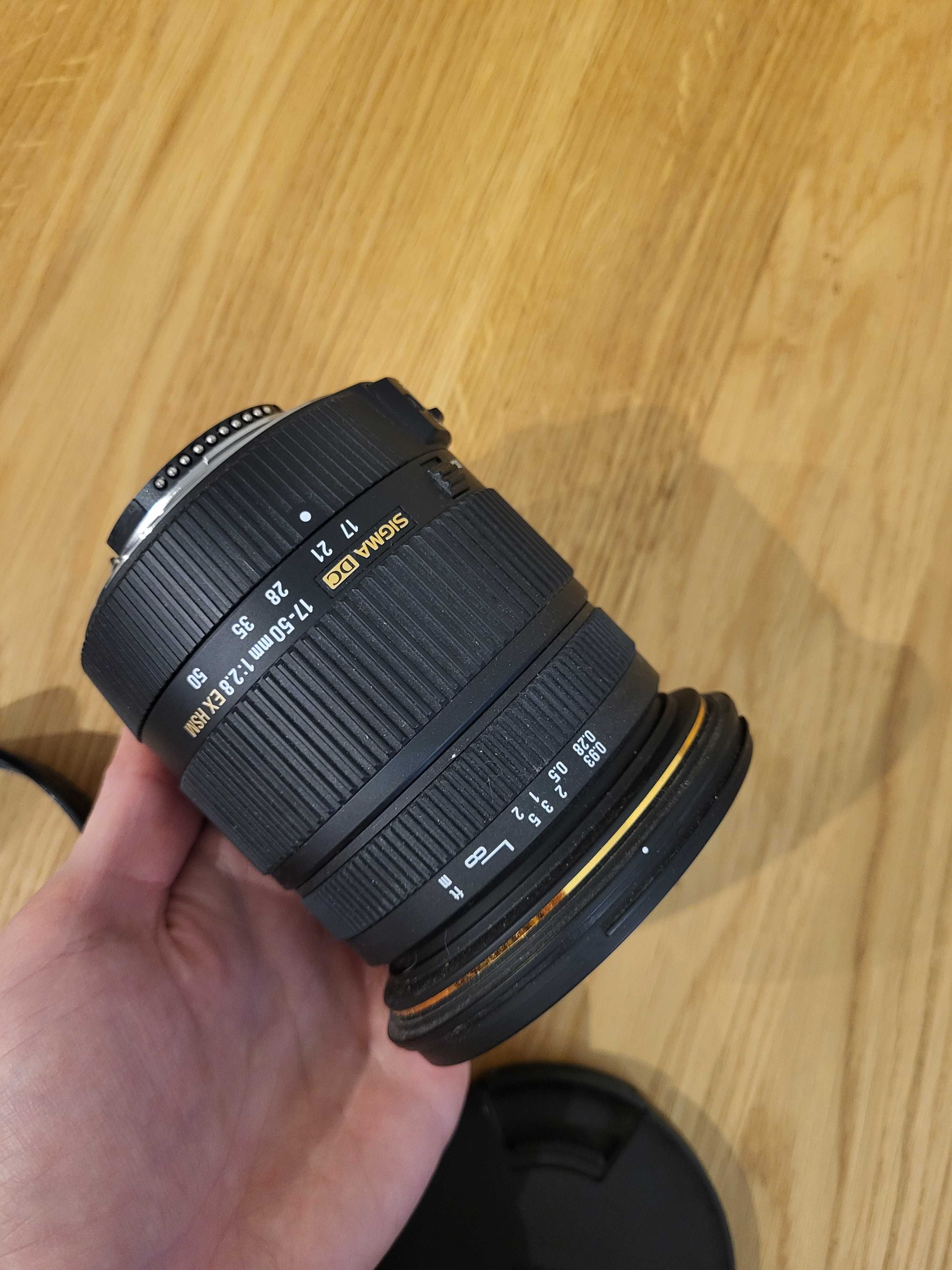 Obiektyw Sigma 17-50mm F 2.8 Nikon AF D