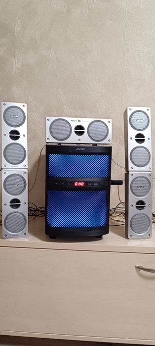 Акустична система F&D F5060X Bluetooth usb 8 дюймів!