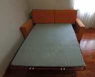 Sofa com cama dobrável