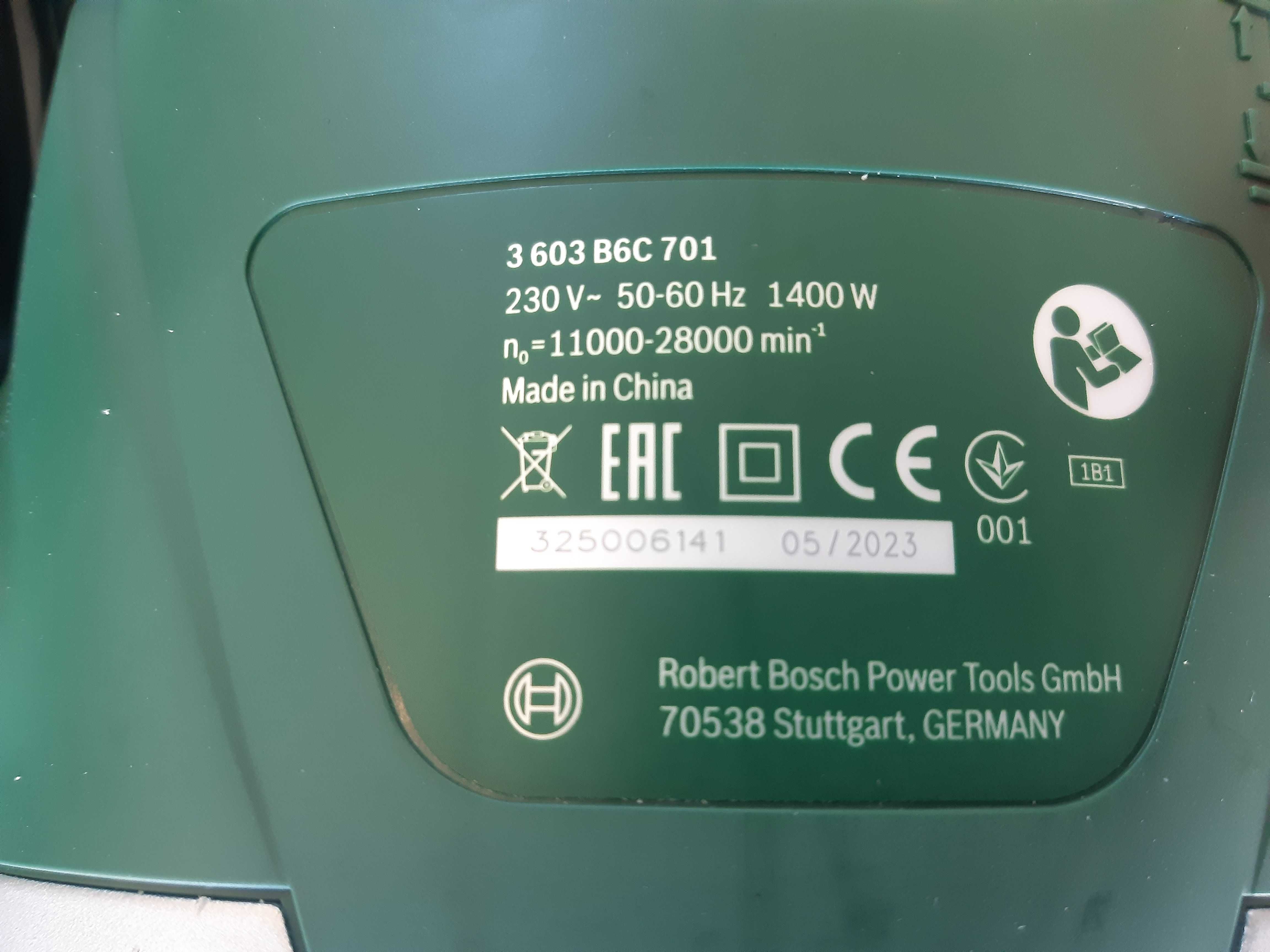 Frezarka Bosch  POF 1400 ACE  + walizka  + 1 frez