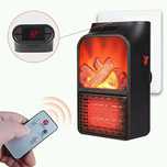 Портативний обігрівач Flame Heater 900 Вт, тепловий вентилятор, обігрі