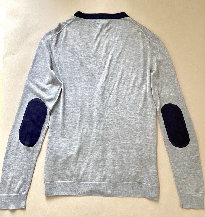 Szary sweter kardigan H&M rozmiar L