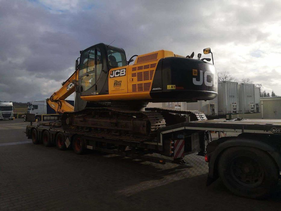 Koparka wynajem gąsienicowa JCB JS260