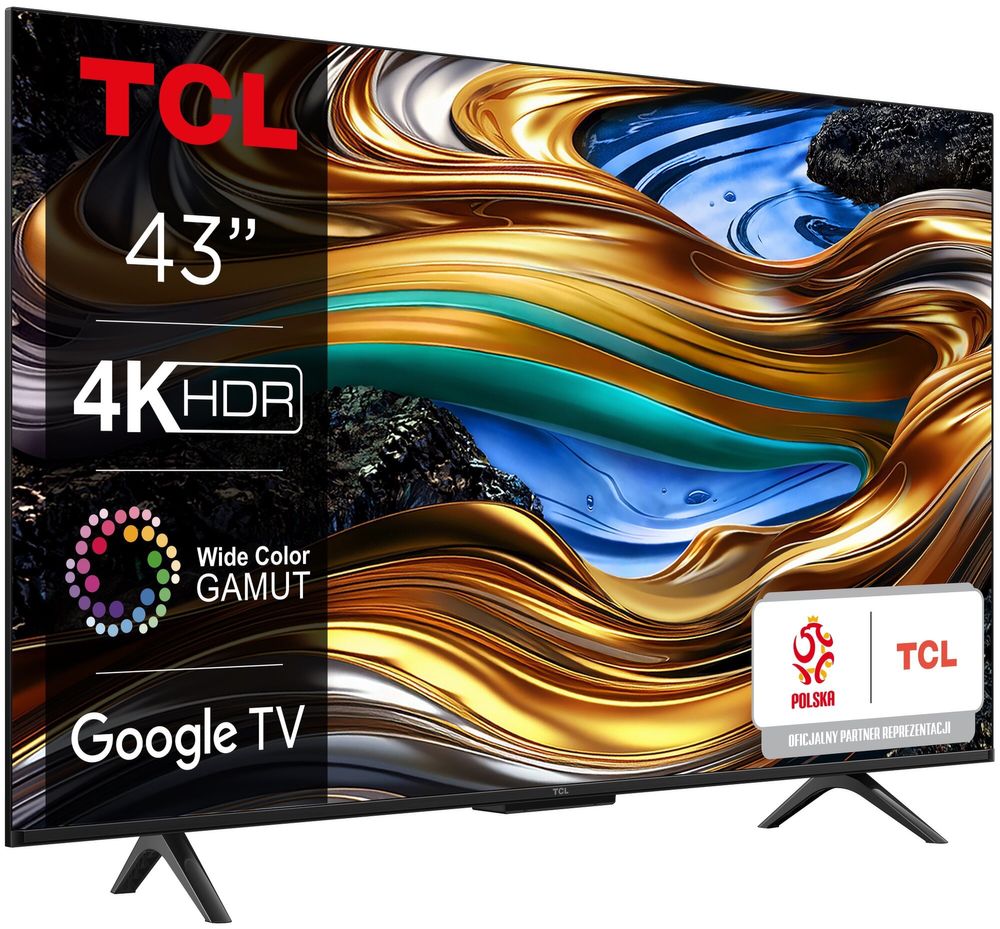 Telewizor TCL 43P755 (nowy w kartonie oryginalnym)