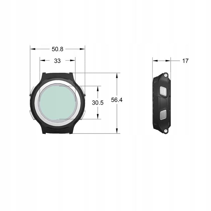 Sportowy komputer nurkowy Aqualung i200C NS155123 nurkowanie niebieski