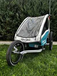 Qeridoo Kidgoo 1 Sport komplet amortyzacja jogger przyczepka wózek