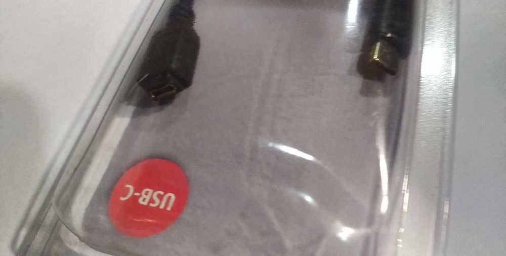Hama Kabel Przejściówka USB Typ C wtyk -  MICRO USB gniazdo 0,15m