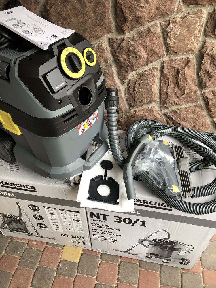 Професійний пилосос Karcher NT 30/1 Ap L / 30/1 tact TE L Новий !