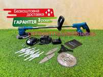 Акумуляторний Кущоріз Makita UR 100 DWAE 36V/6A Тример Макіта 20-25см