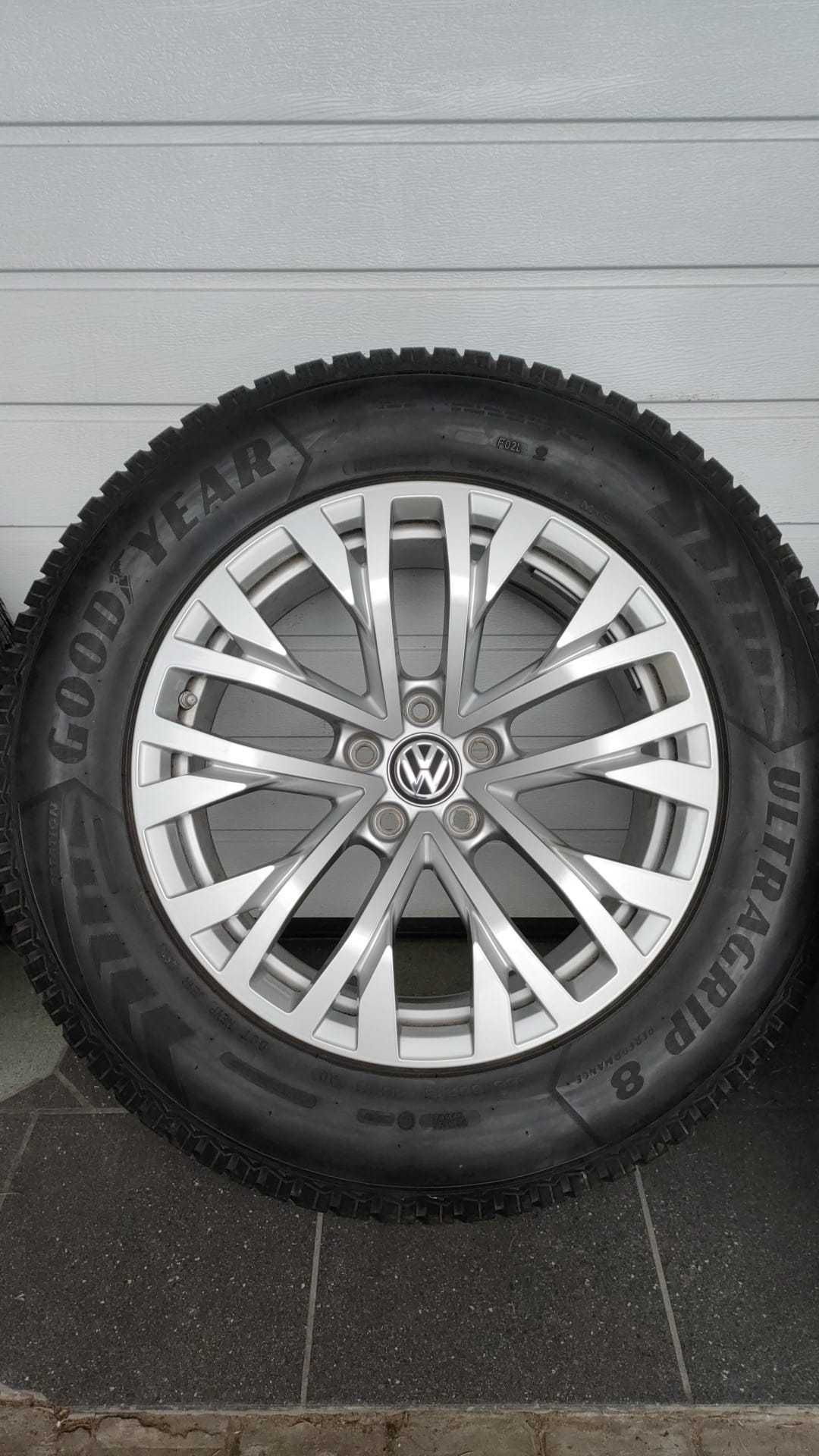 Koła 18' VW Touareg III Audi 5x112 opony zima 255/60/18 TPMS (OL1523)