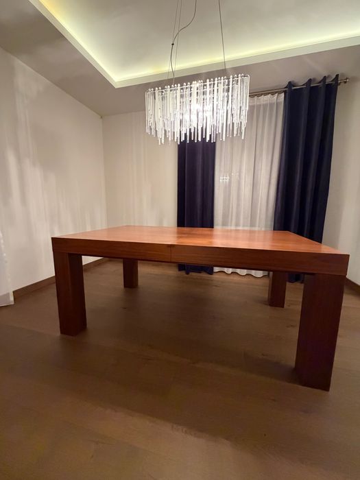 Duży stół rozkładany  180-240 x 105 cm orzech amerykański