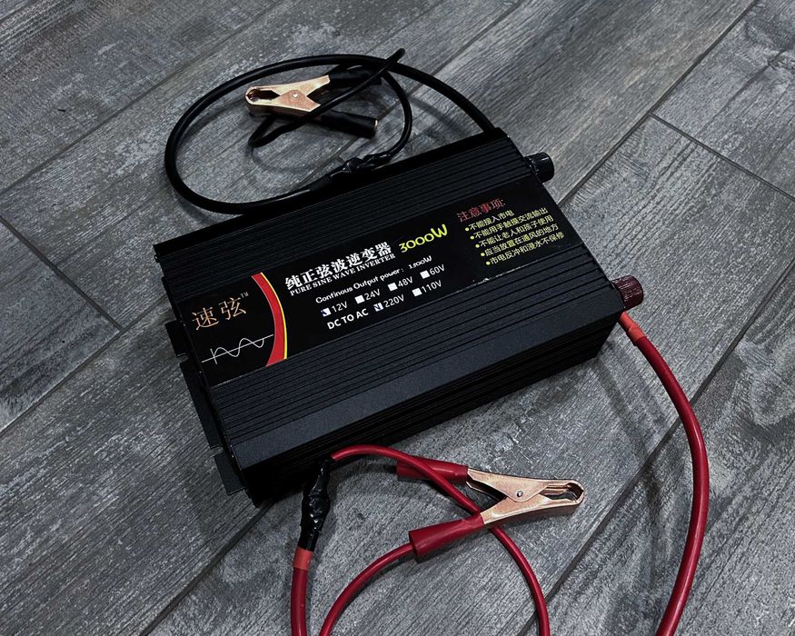 Інвертор 12-220v 3000 w чистий синус