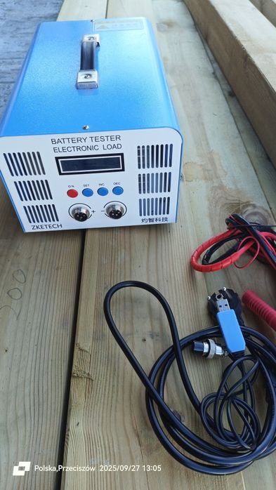 ZKETECH EBC-A40L - tester ogniw, ładow. i rozład. 40A LiFePO4