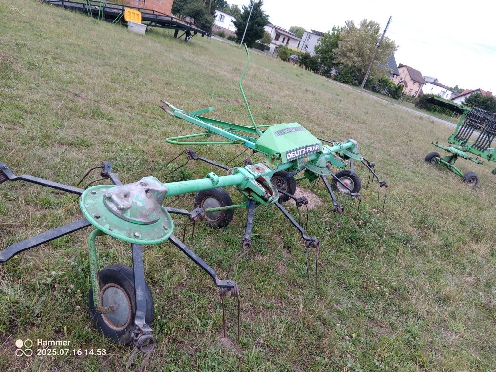 Przewracarka, przetrząsarka , pająk do siana Deutz Farh