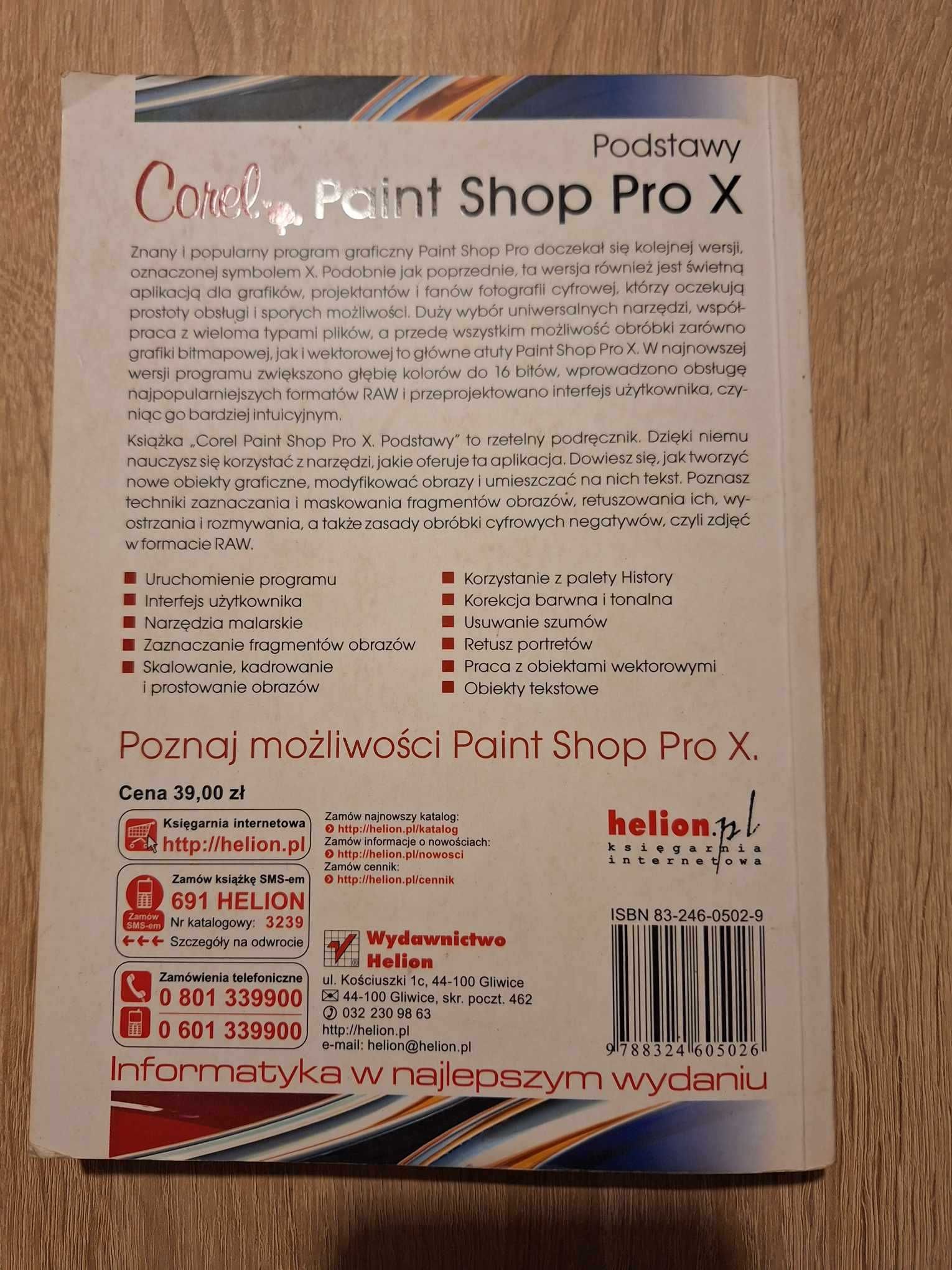 Książka "Corel Paint Shop Pro X"