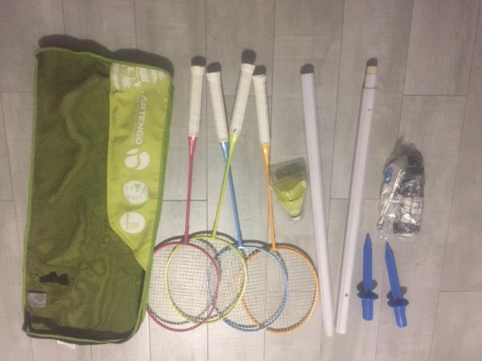 Kit familia Badminton - Novo