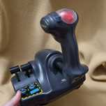 Vintage INTRUDER 5 QUICKSHOT Computer Pilot Joystick IBM Model No. QS-