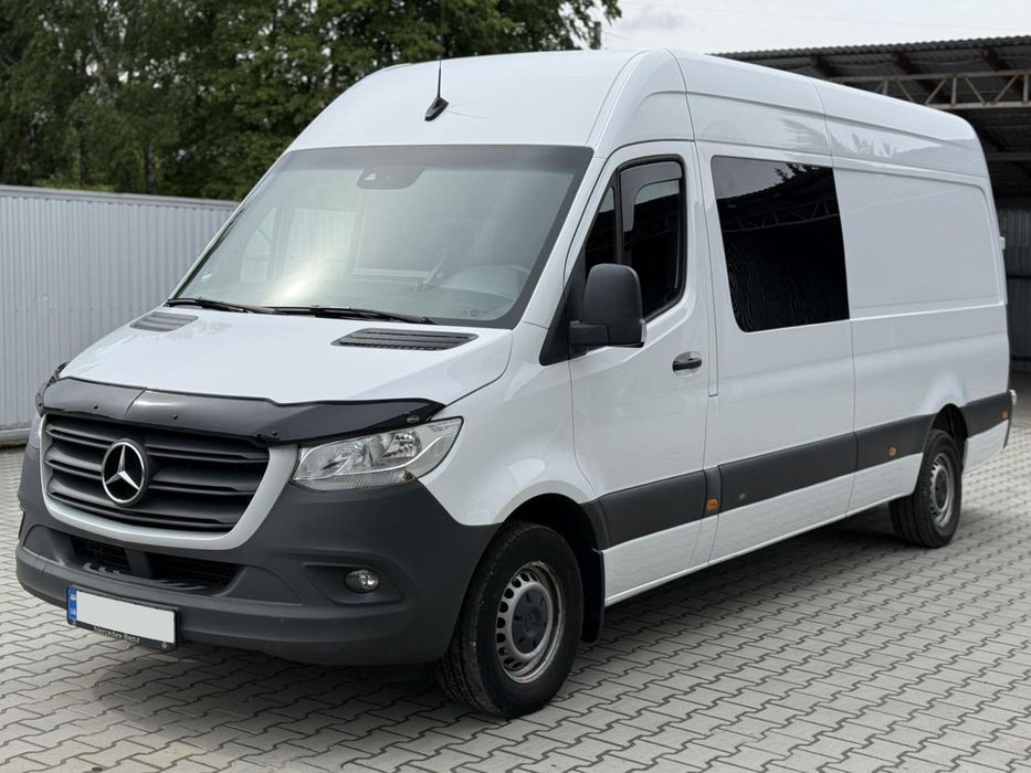Дефлектор капота EuroCap для Mercedes Sprinter W907/W910 2018- мм