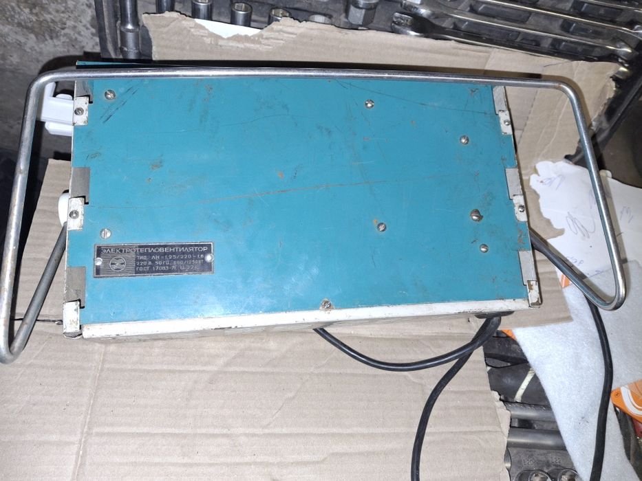 Електротепловентилятор ссср 600/1250 Вт