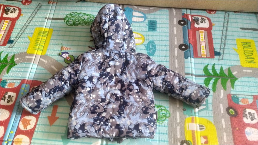 Зимова дитяча куртка для хлопчика