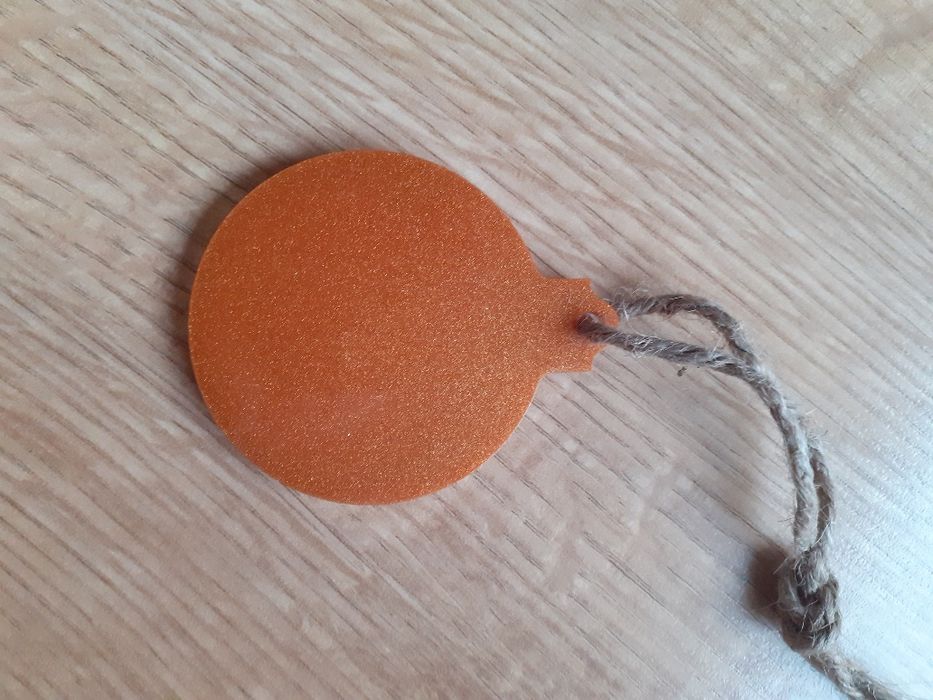 Fc Barcelona.  Bombka choinkowa. Zawieszka kibicowska.