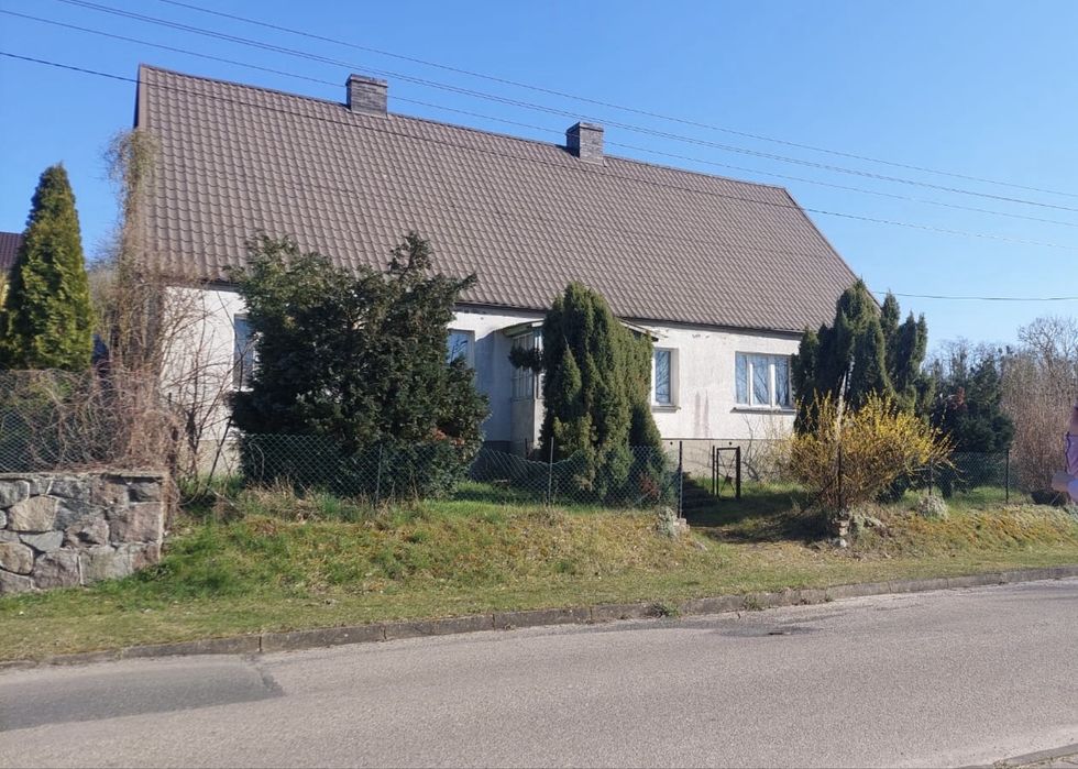 Gryfino Widuchowa dom z widokiem na Odre