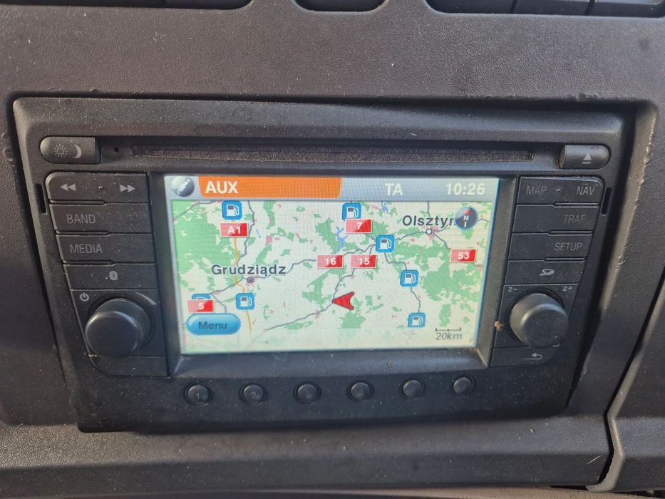 RADIO NAWIGACJA KOMPLET Z INSTALACJĄ DAF XF 106 , CF