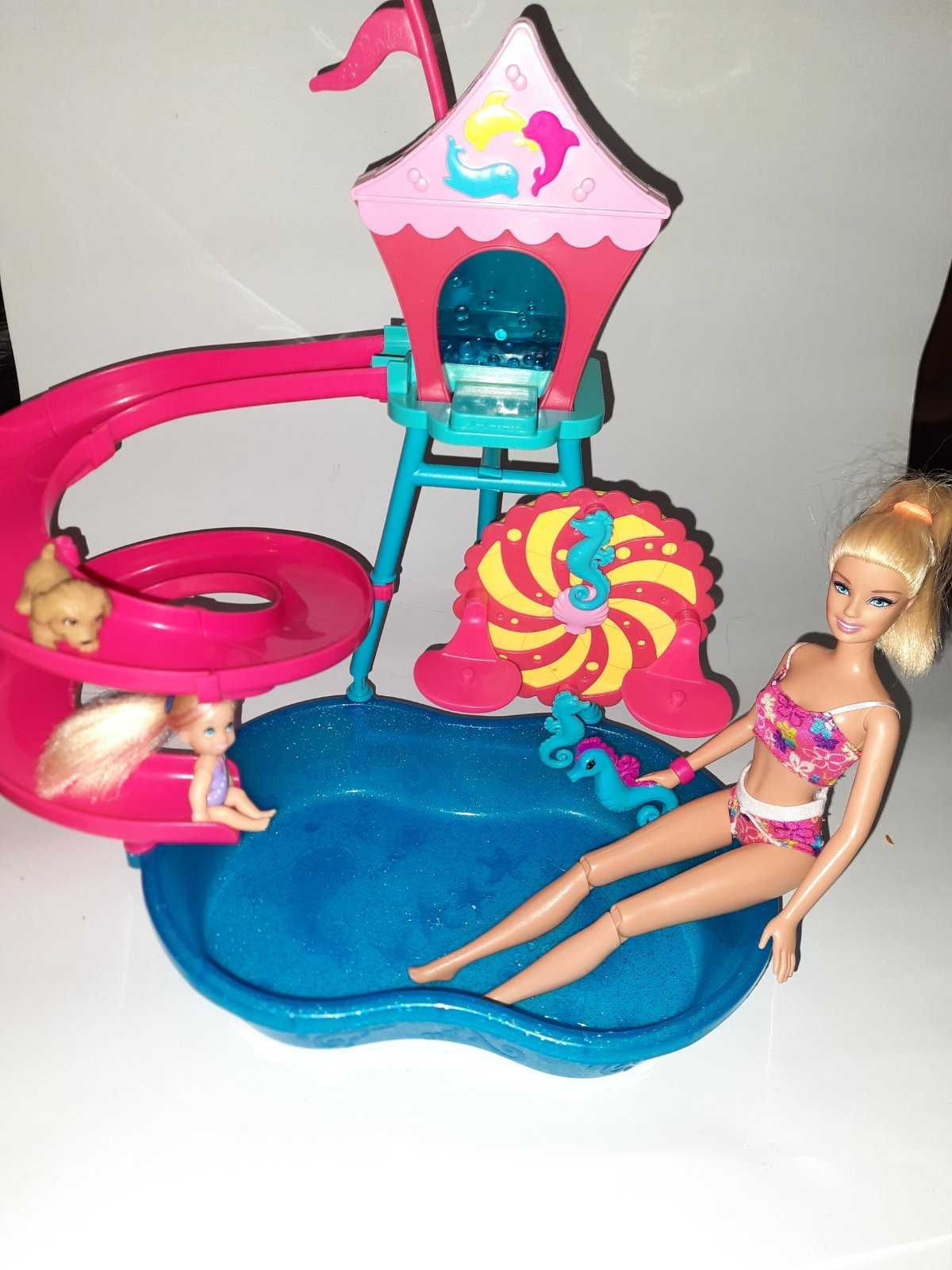 Куклы Барби аквапарк, бассейн, Mattel, фея, йога, винтаж