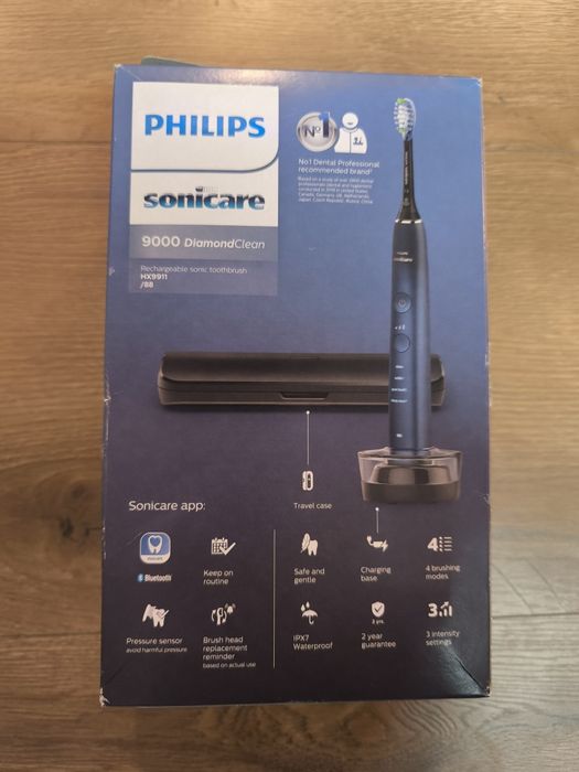 Szczoteczka Philips Sonicare 9000 DiamondClean XH9911/88 + 2 końcówki