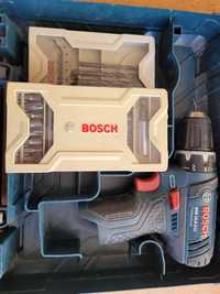 Bosch GSR 10,8 12V + walizka, bity i wiertła