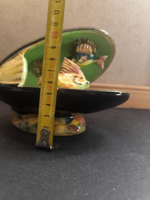 Concha Decorativa com Peixe