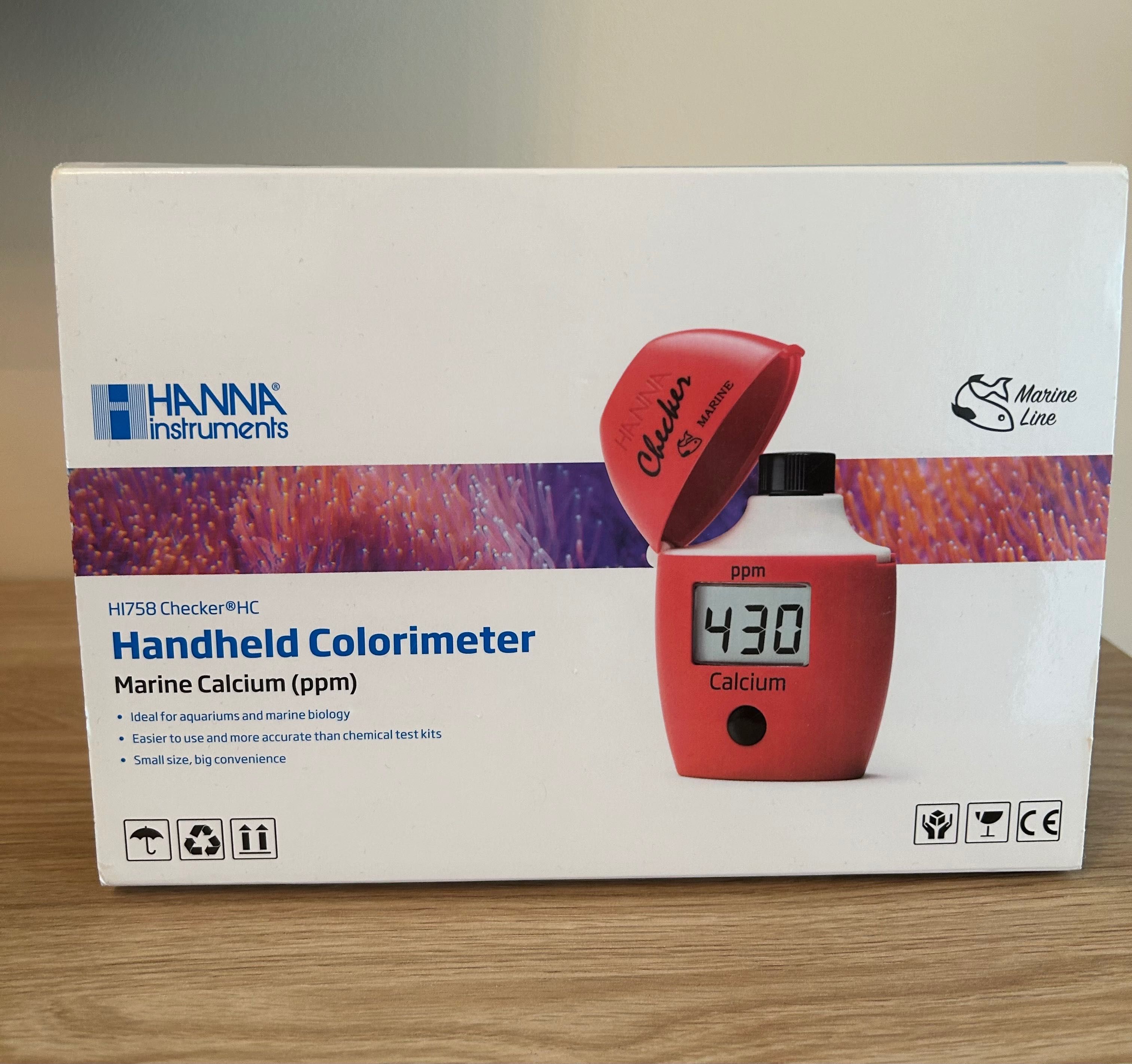 Fotometr HI758 akwarium morskie- Hanna Instruments (wapń)