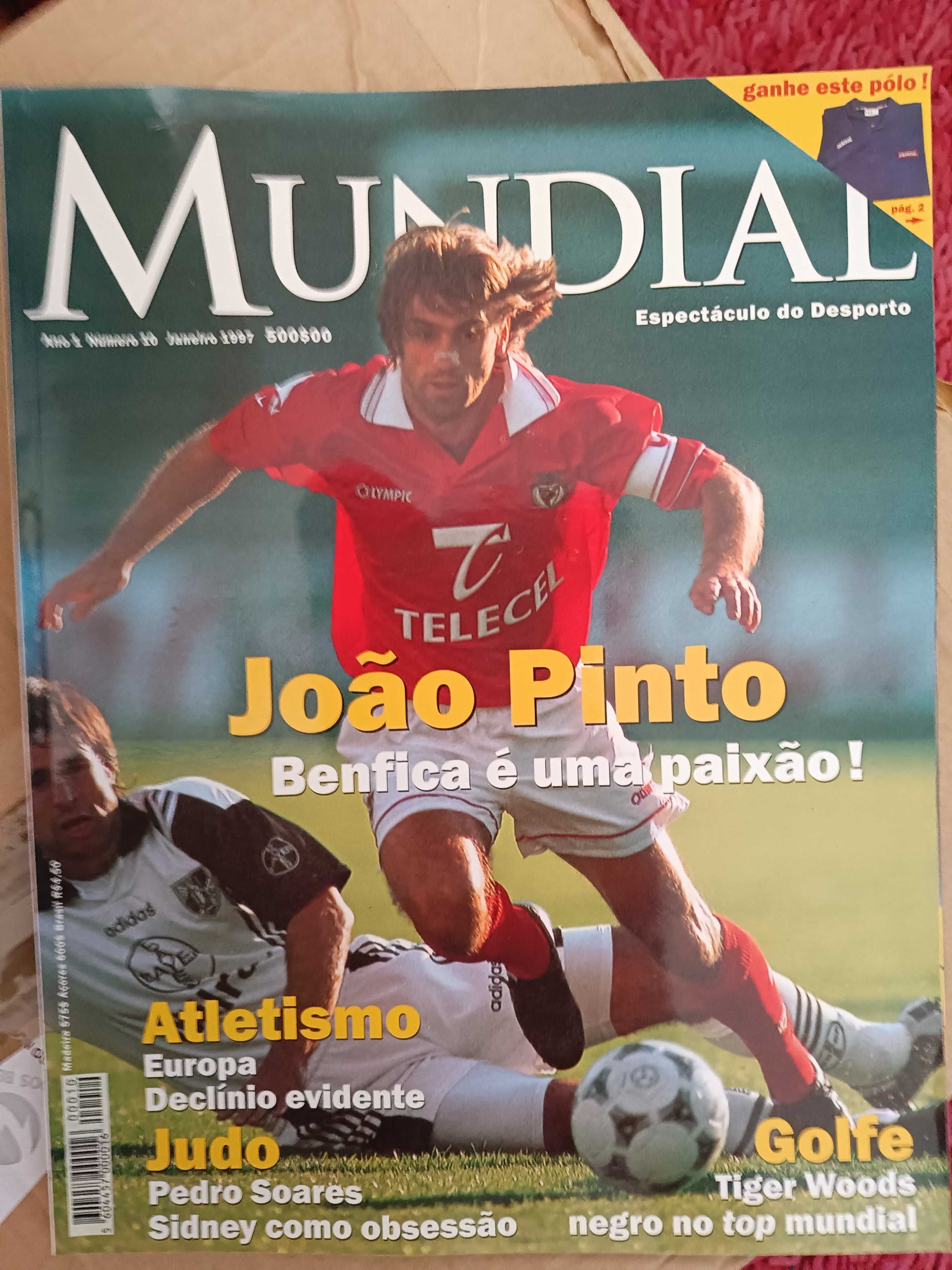 Vendo revistas Mundial em excelente estado