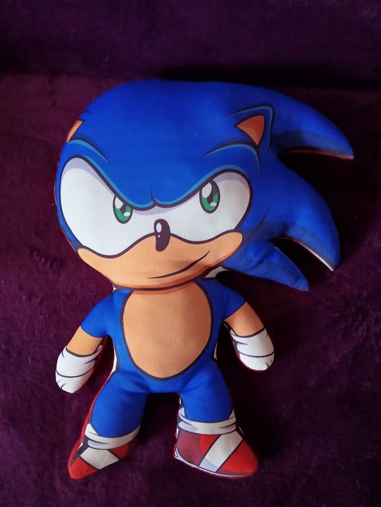 Sonic maskotka poduszka