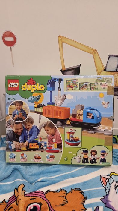 Lego duplo 10875 pociąg towarowy