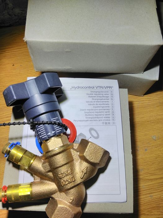 Zawór regulacyjno-pomiarowy owentrop